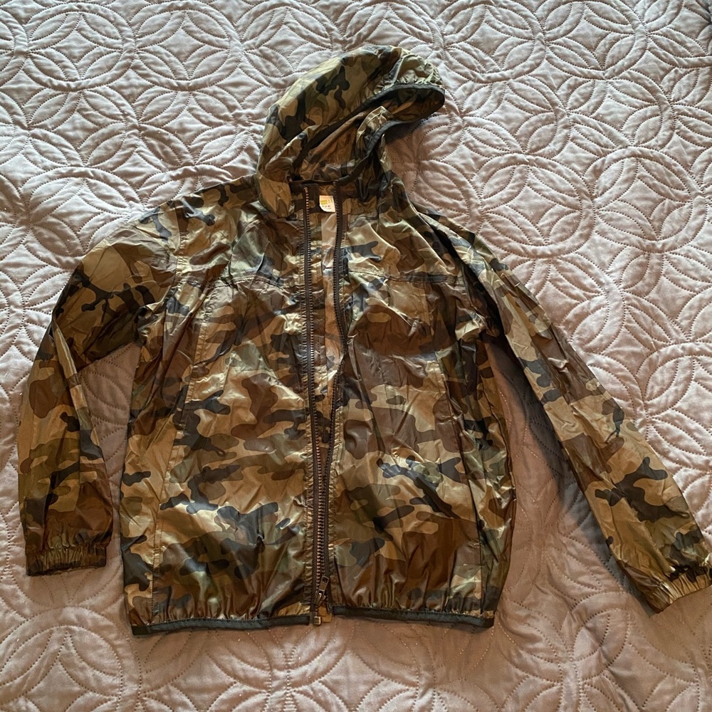 Boys Camo Windbreaker